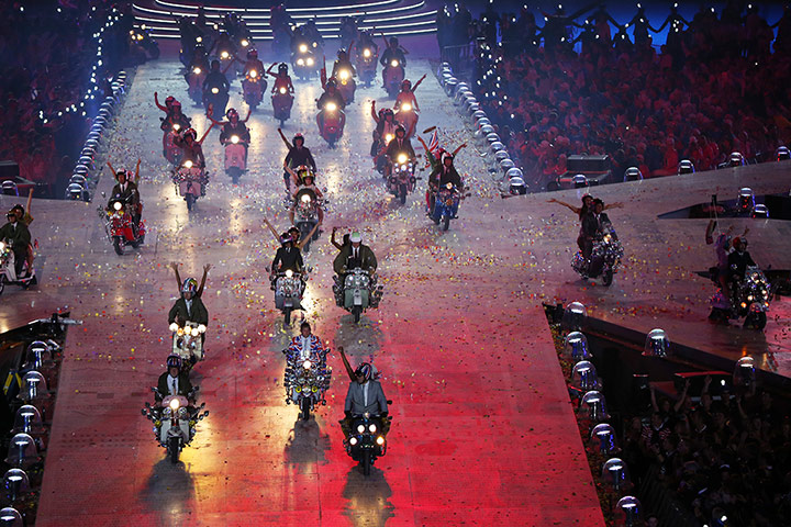 end of games: Closing ceremony