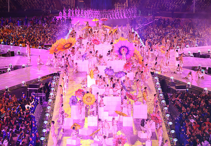 end of games: Closing ceremony