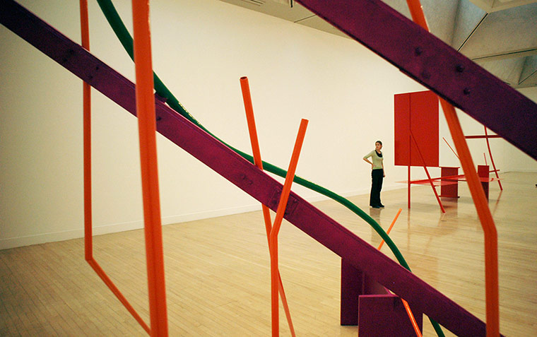 Story of British Art: Installation shot from the Anthony Caro Tate Britain exhibition