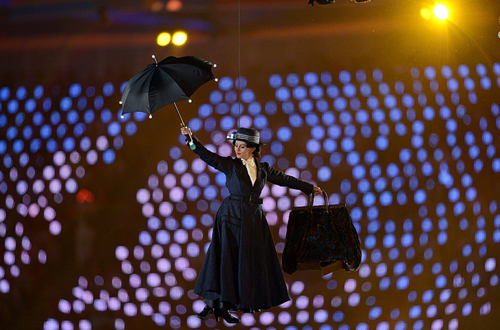 london 2012 auction: Mary Poppins Hat with electric glowing light