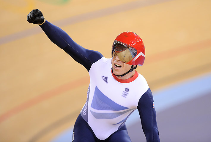 london 2012 auction: Chris Hoy Signed Team GB Replica Cycling Jersey