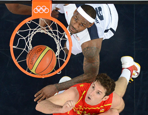 london 2012 auction: Rim used in Men's Gold Medal Basketball Game