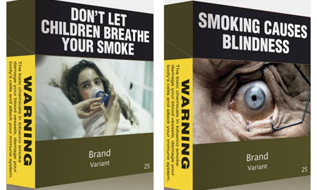 Plain Packaged Cigarettes