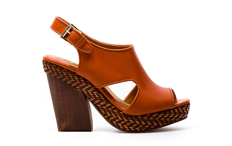 brown wedge sandals with strap