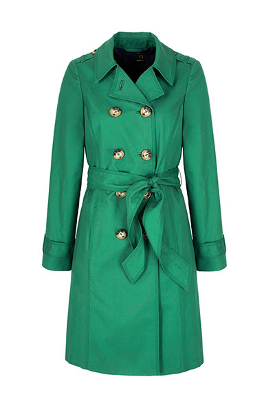 Fashion wish list: Green trench coat