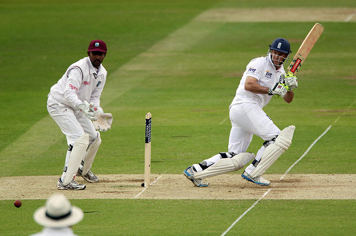 Strauss 100 tests: His first ton in 18 months comes as England beat West Indies at Lords