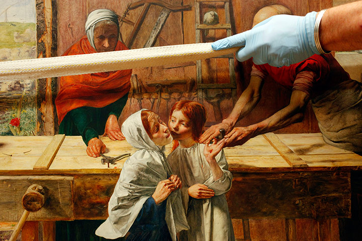 Pre-Raphaelites: Christ in the House of His Parents