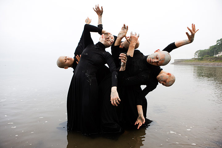 Edinburgh Festival: Derevo Theatre company take an early morning baptism