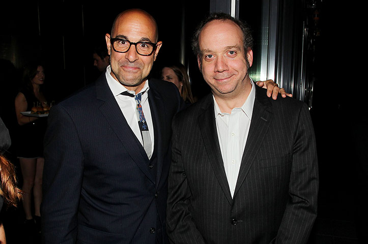 Week in film: Stanley Tucci and Paul Giamatti hang out at the Cosmopolis film premiere