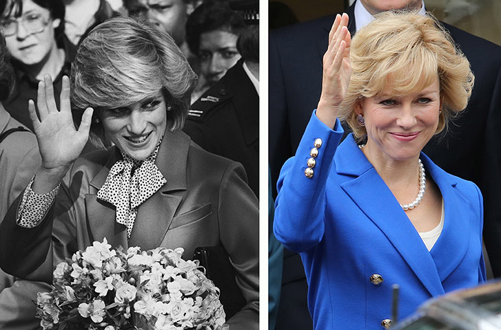 Week in film: A composite image of Diana, Princess of Wales with actress Naomi Watts