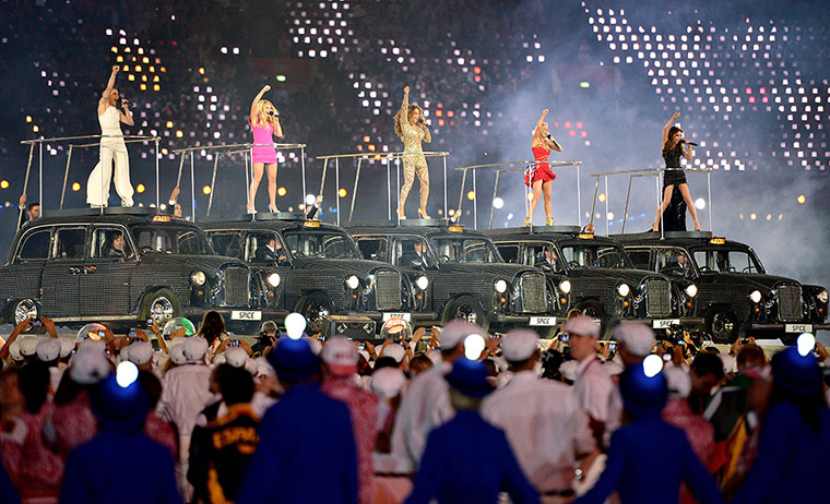Week in music: The Spice Girls perform at the Olympics closing ceremony on 12 August