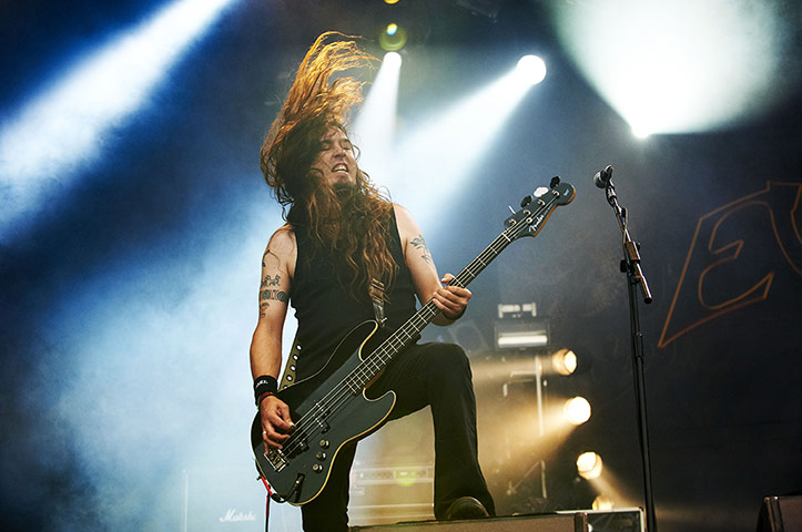 Week in music: Joel Graham of Evile performs at Bloodstock Open Air festival