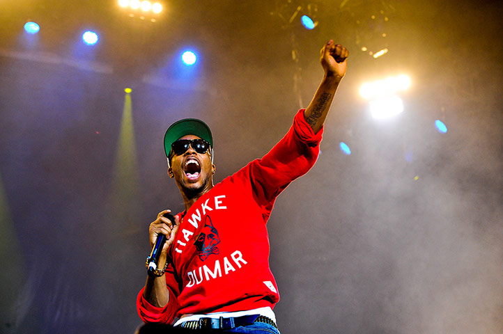 Week in music: B.o.B performs in Toronto, Canada on 16 August