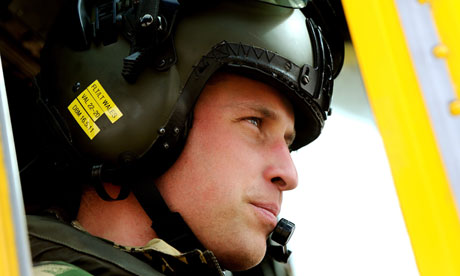 Prince William on Prince William Pilots Helicopter To Sea Rescue   Uk News   Theguardian