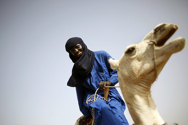 Livestock market: Niger Nomads Herdsmen, Tuareg and Peul 
