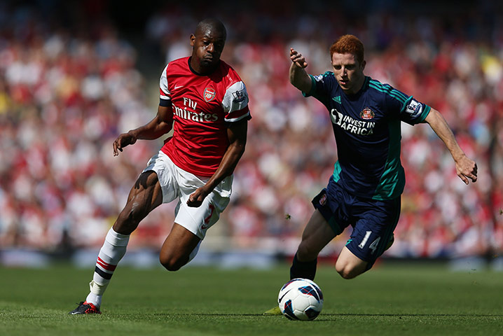 Premier League gallery: Abou Diaby and Jack Colback