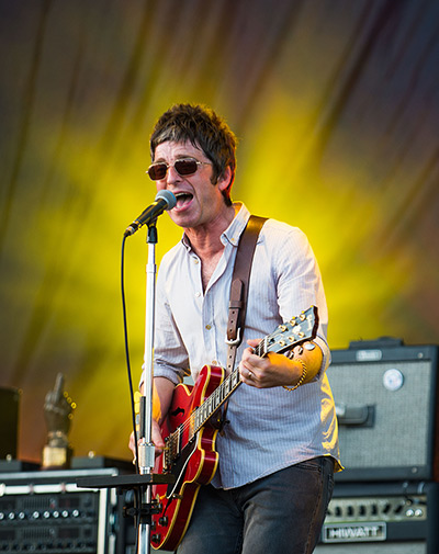 V Festival day 1: Noel Gallagher's High Flying Birds perform at Hylands Park