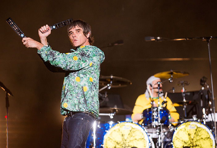 V Festival day 1: Ian Brown and Reni of The Stone Roses headline