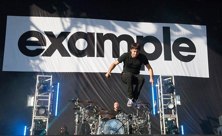 V Festival day 1: Example performs in Chelmsford