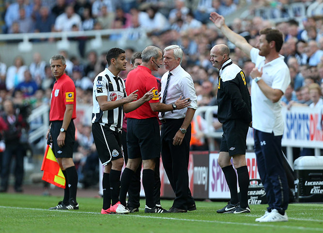 prem gallery: Newcastle United v Tottenham Hotspur - Barclays Premier League