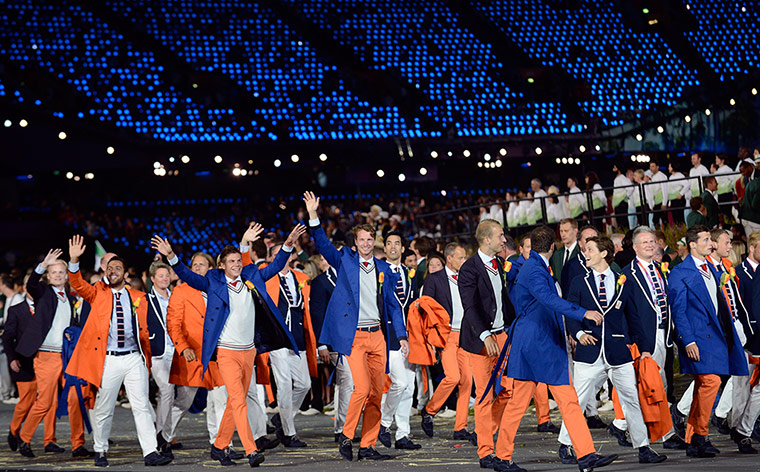Men's olympic fashion: Olympic Games 2012 Opening Ceremony Netherlands