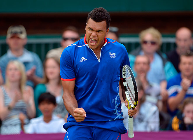 Men's olympic fashion: France's Jo-Wilfried Tsonga
