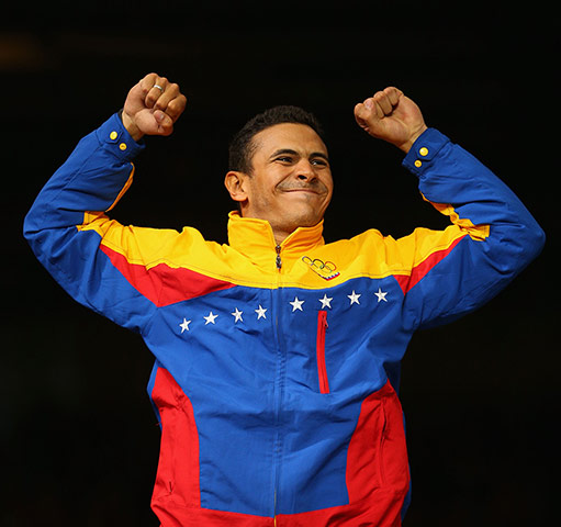 Men's olympic fashion: Gold medalist  Ruben Limardo Gascon