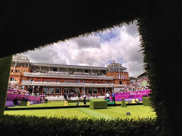 Dan Chung Gallery: The view from inside one of the photographer's hides