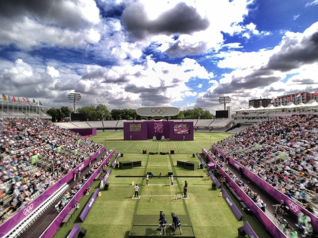 Dan Chung Gallery: A beautiful morning at the Women's individual archery at Lord's