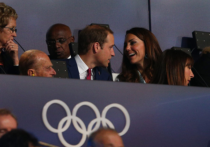 Duke of Cambridge gallery: 2012 Olympic Games - Opening Ceremony