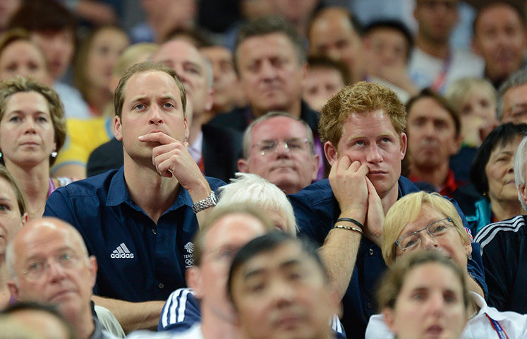 Duke of Cambridge gallery: Olympic Games 2012 Gymnastics Artistic
