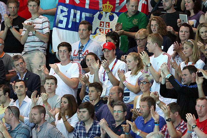 Duke of Cambridge gallery: Duke of Cambridge is there at the Water polo