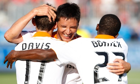 Houston Dynamo Brian Ching Brad Davis Boniek Garcia