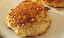 National Cookbook recipe crab cakes