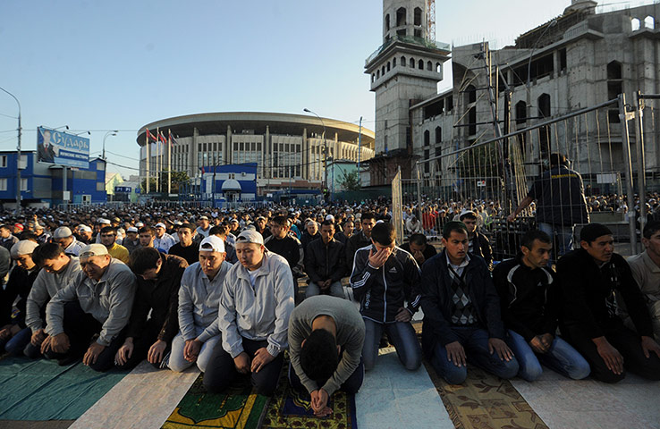 eid al-fitr day 3: Moscow Muslims celebrate Eid al-Fitr