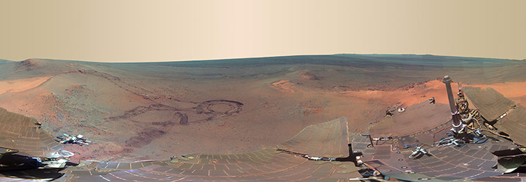 A month in space: Opportunity's Fifth Martian Winter