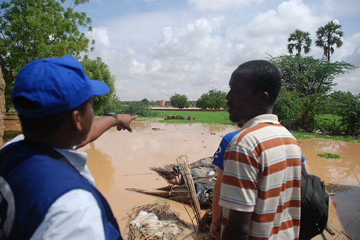 Flooding in Niamey: Flooding in Niamey in Niger