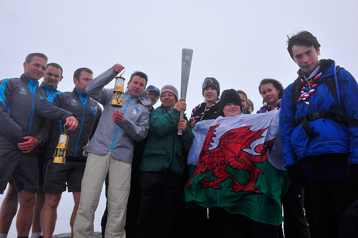 Paralympic Torch: Day 1 - Paralympic Torch Relay