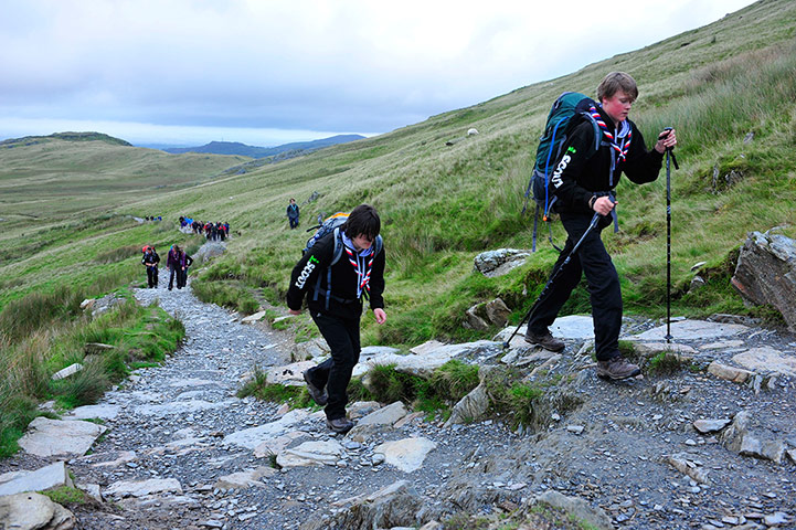 Paralympic Torch: Day 1 - Paralympic Torch Relay