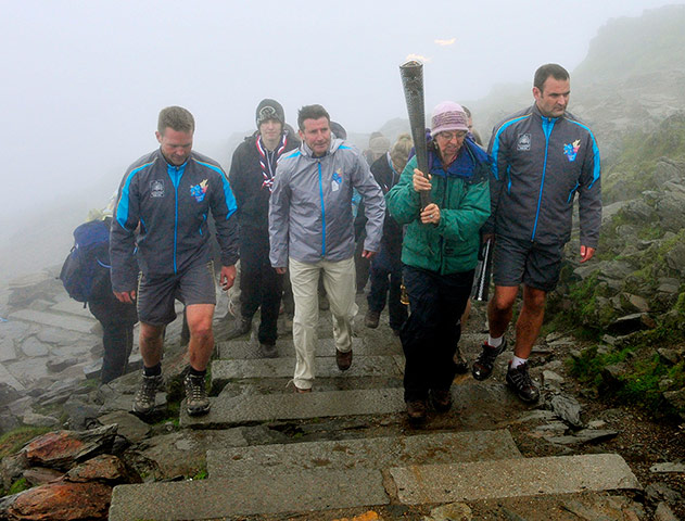 Paralympic Torch: Day 1 - Paralympic Torch Relay