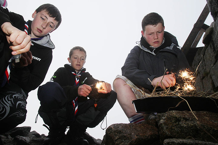 Paralympic Torch: Day 1 - Paralympic Torch Relay