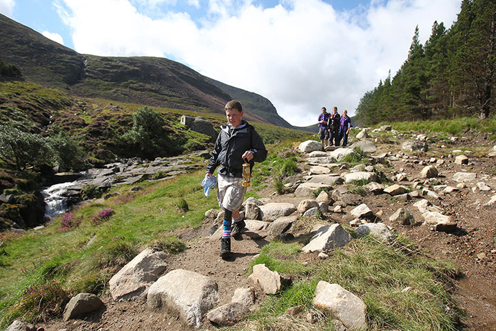 Paralympic Torch: Day 1 - Paralympic Torch Relay