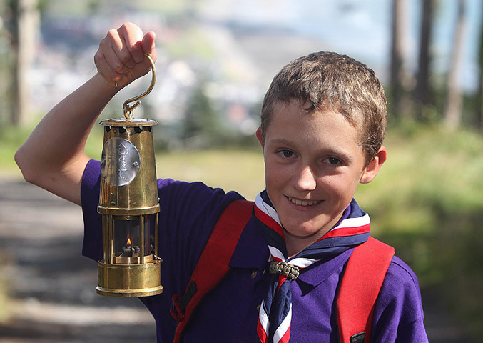 Paralympic Torch: Day 1 - Paralympic Torch Relay