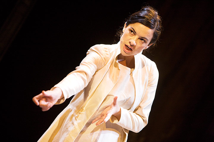 Edinburgh Festival: Camille O'Sullivan in the Royal Shakespeare Company's Rape of Lucrece