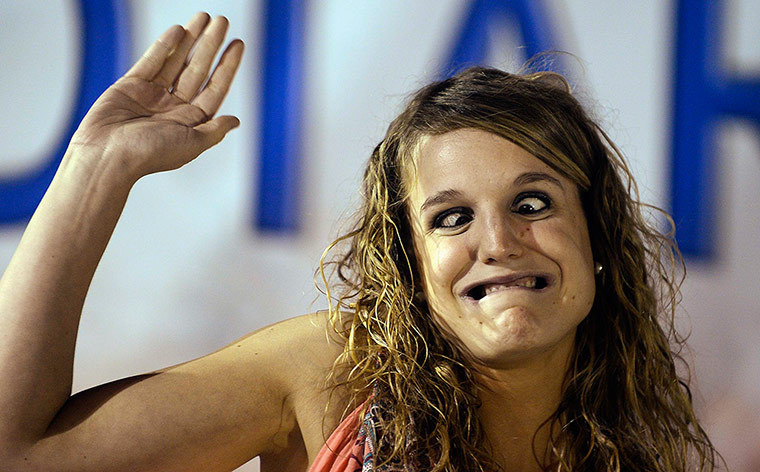 Ugly faces competition: Ugly faces competition in Bilbao