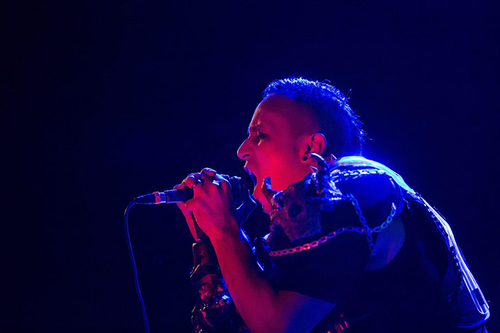 Week in music: Erk Aicrag of Hocico performs at Black Noise on 18 August