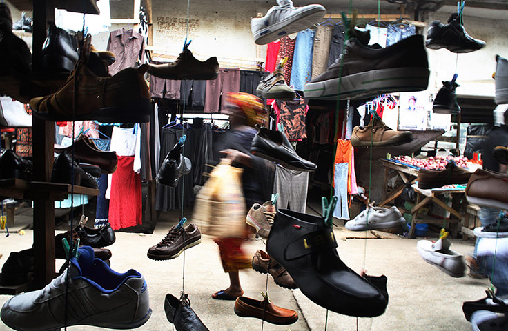 Adolphus: At the International Trade Fair in Lagos