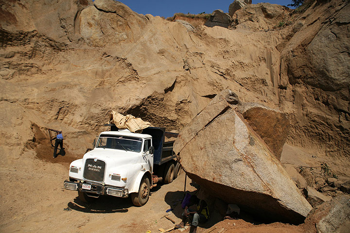 Adolphus: A quarry site in Abuja, Capital of Nigeria