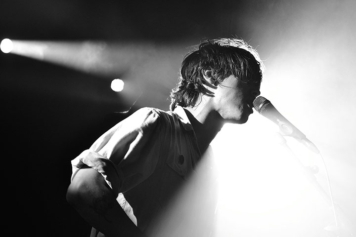 Readers gig pictures: Elias Bender Rønnenfelt of Iceage at Le Poisson Rouge in New York