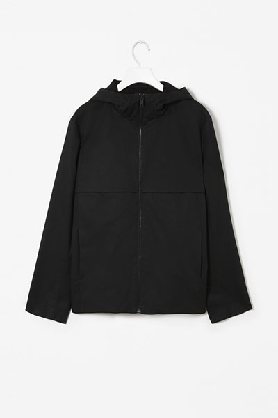 Men's autumn buys: Cos wax hooded cotton jacket